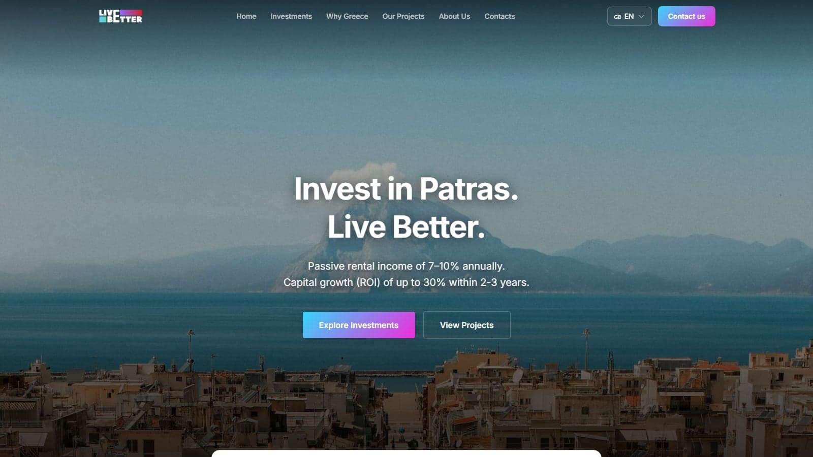 Live Better on desktop and mobile
